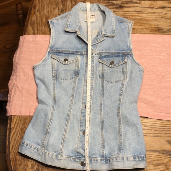 Early 1990”s long denim vest by Breaker - Picture 9 of 12